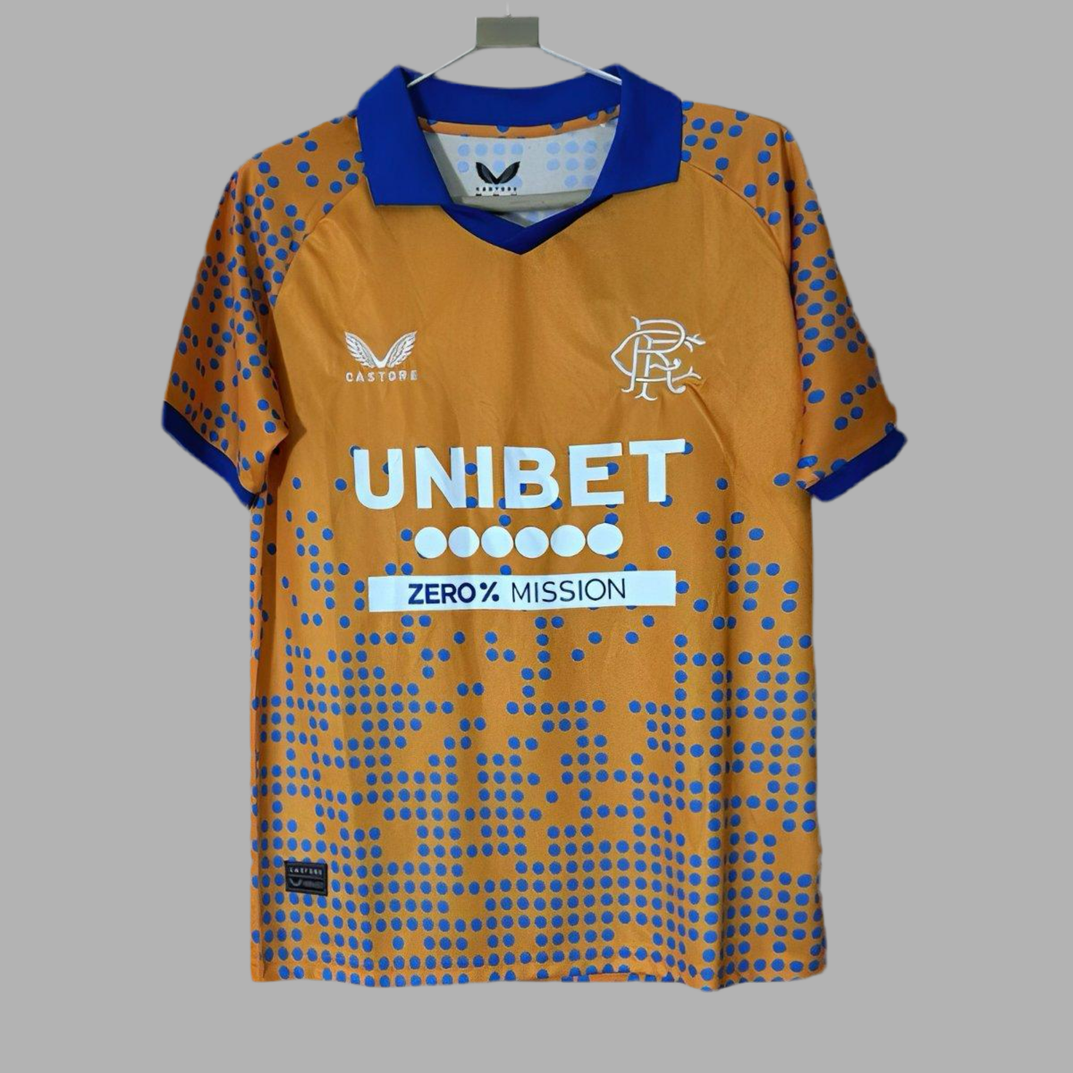 Glasgow Rangers F.C 2024/25 Third Orange Football Shirt – New Season Jersey Shirt Kit