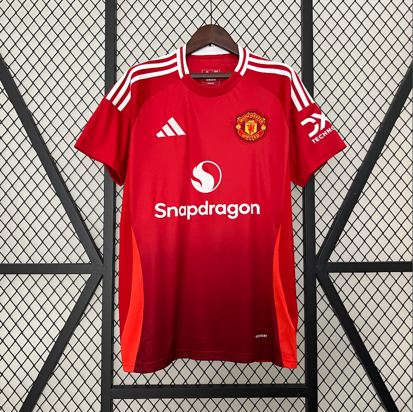 Manchester United 2024/25 Home Football Shirt – New Season Jersey Shirt Kit